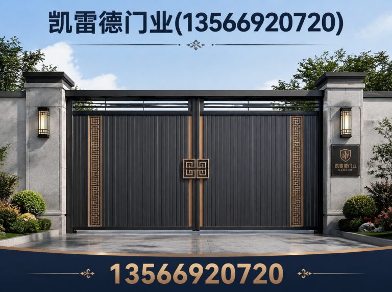 永康市非标别墅大门展示图